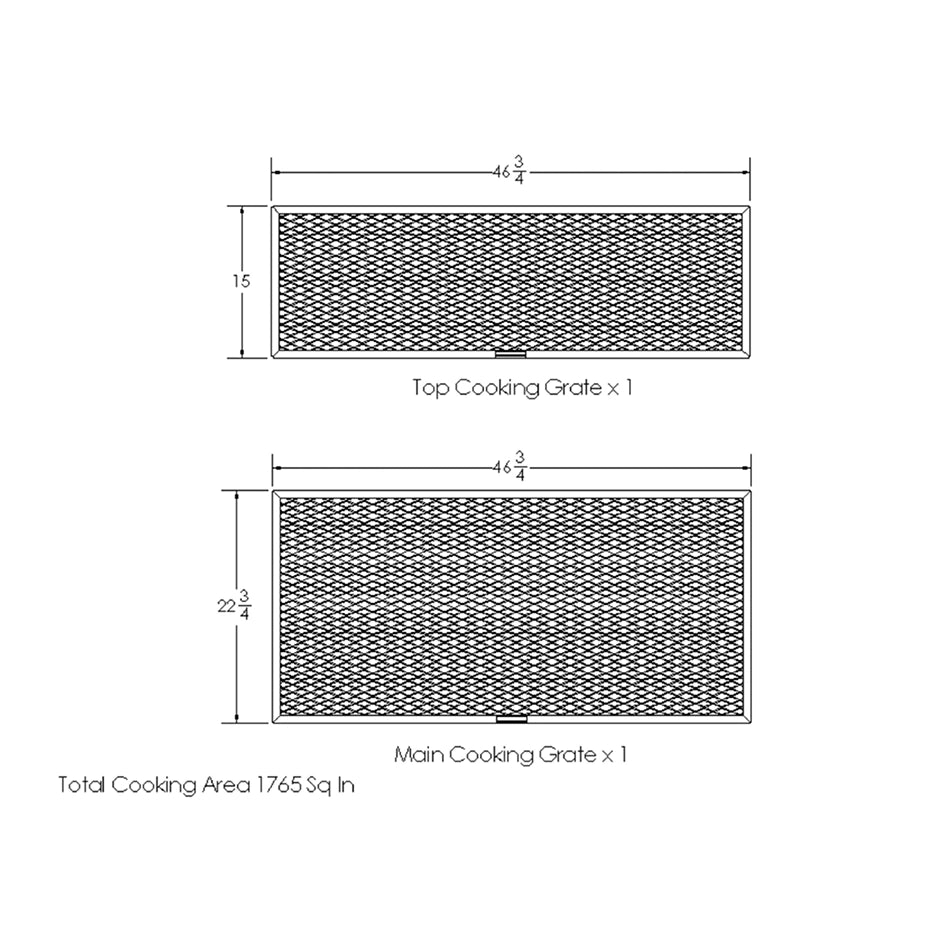 G2-24x48 Grill Components