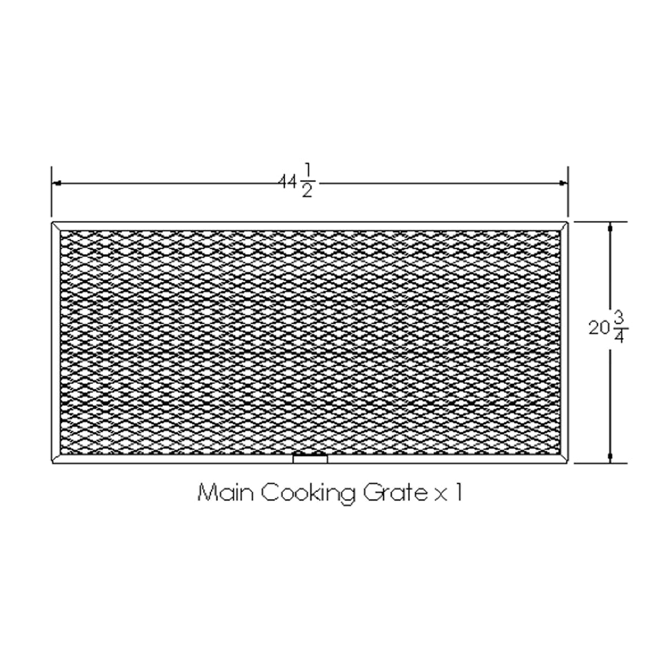 G3 24x48 Grill Components