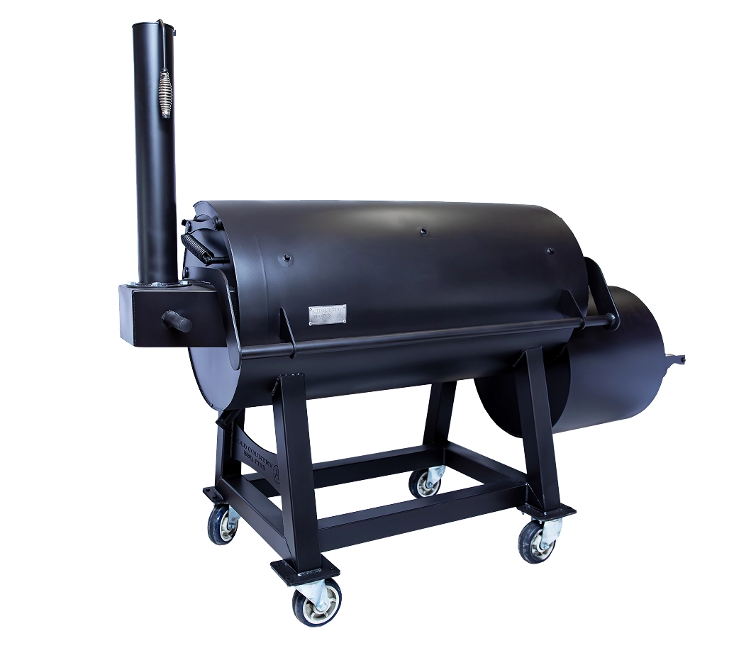 Generation Insulated Offset BBQ Smoker Old Country BBQ Pits