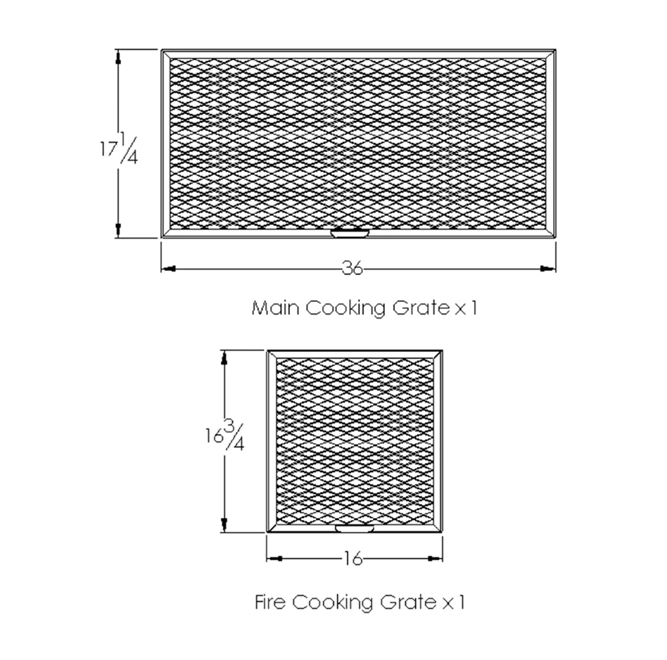 Pecos Gril Components