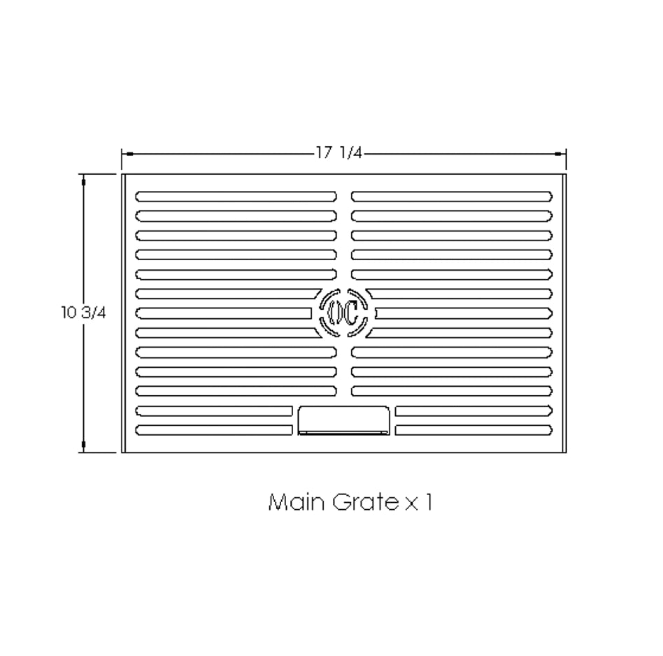 Table Top BBQ Grill Components