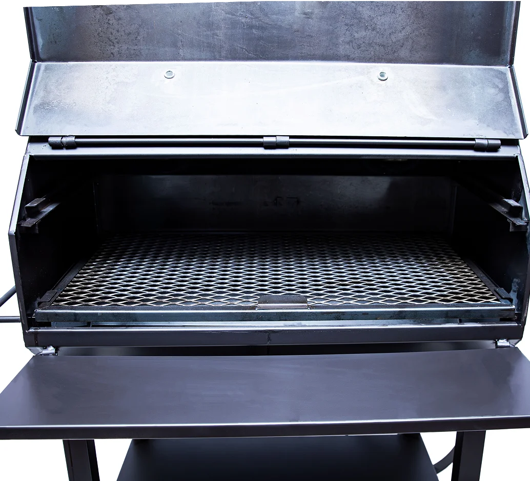 Old Country BBQ Pits Over & Under Offset Smoker.