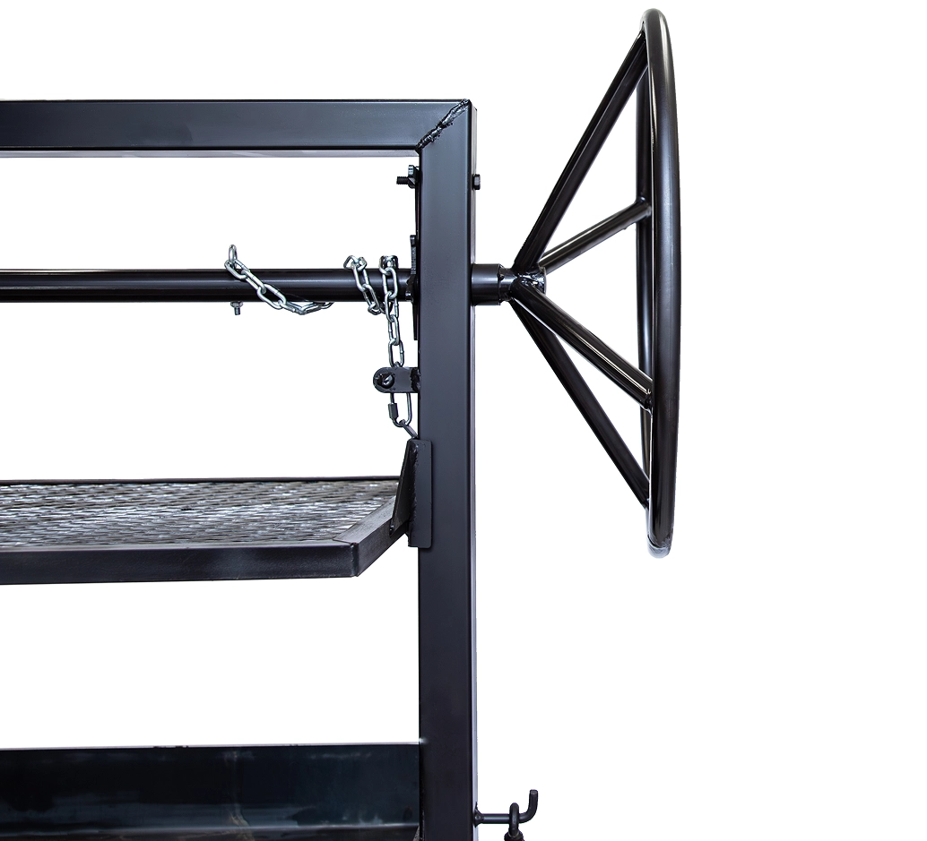 Old Country BBQ Pits Santa Maria Open Fire Grill.