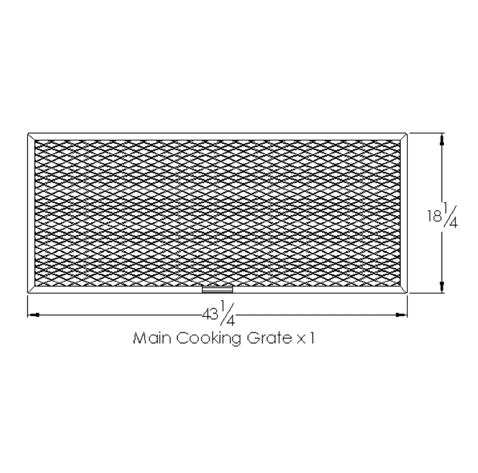 Cantina DLX Grill Components