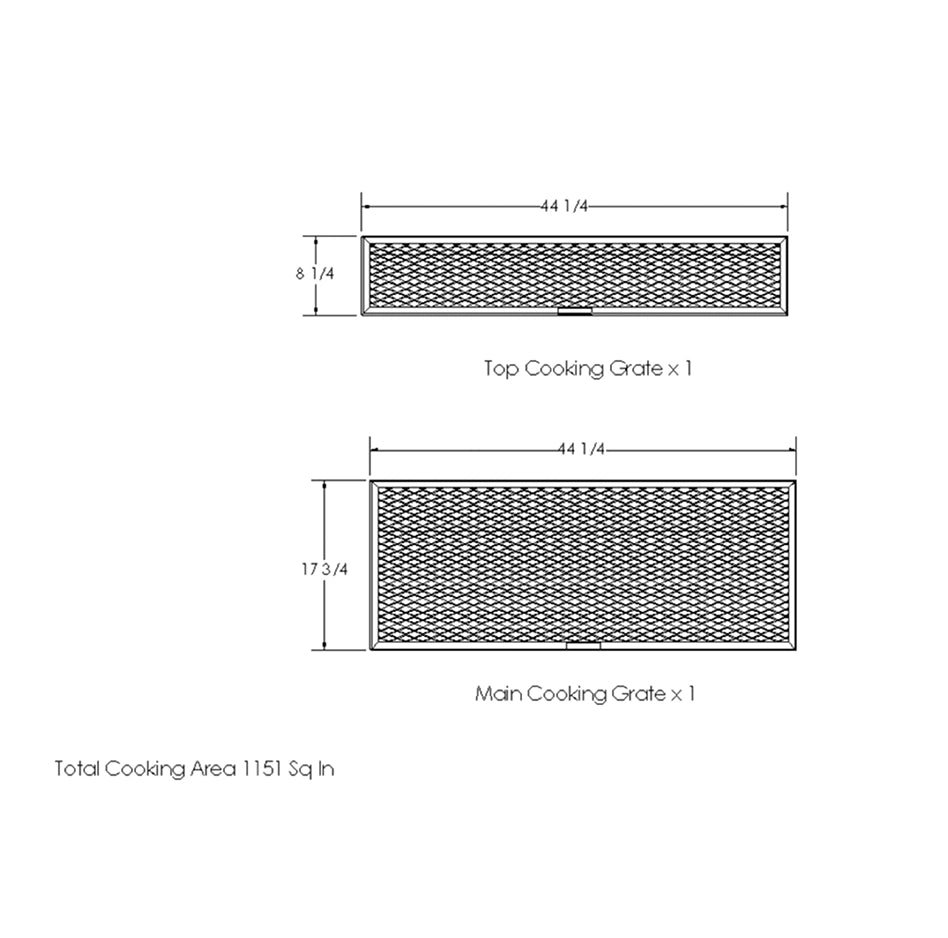 Cantina XXL Grill Components