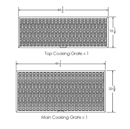 G3 24x48 Grill Components