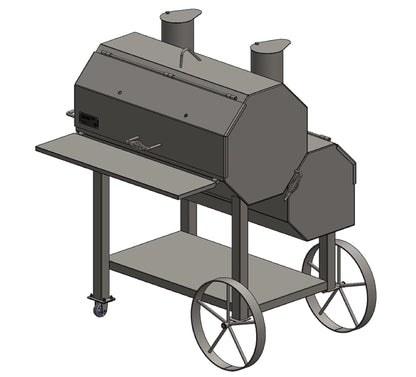 Old_Country_BBQ_Pits_Over_and_Under_BBQ_Smoker_Lids_Closed_3d_drawing