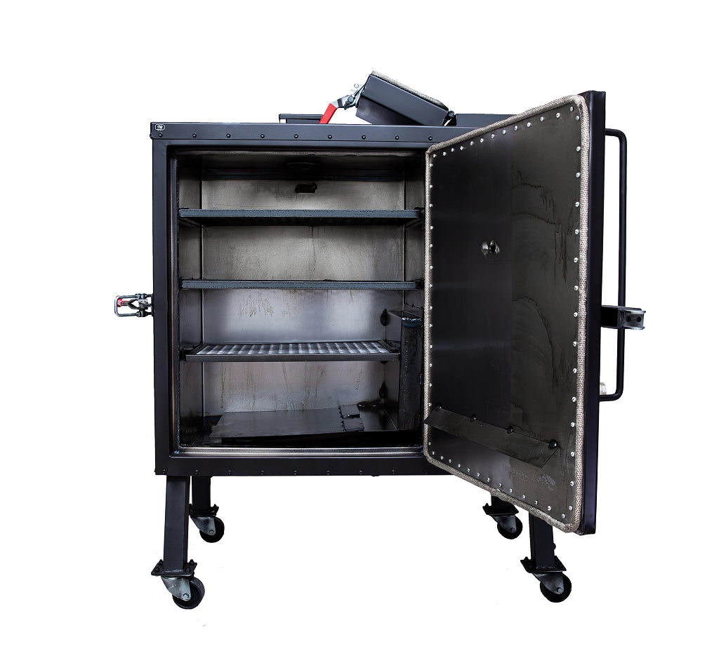 Old Country BBQ Pits Insulated Gravity Fed Smoker.