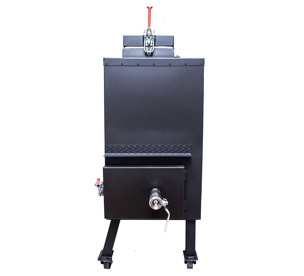 Old Country BBQ Pits Insulated Gravity Fed BBQ Smoker.