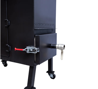 Old Country BBQ Pits Insulated Gravity Fed BBQ Smoker.